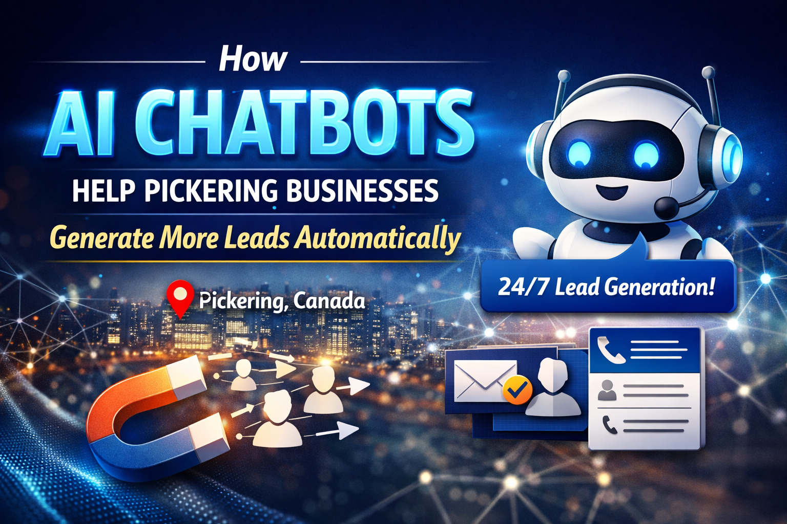 How AI Chatbots Help Pickering Businesses Generate More Leads Automatically