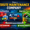 How a Website Maintenance Company Helps Reduce Website Downtime and Increase Speed