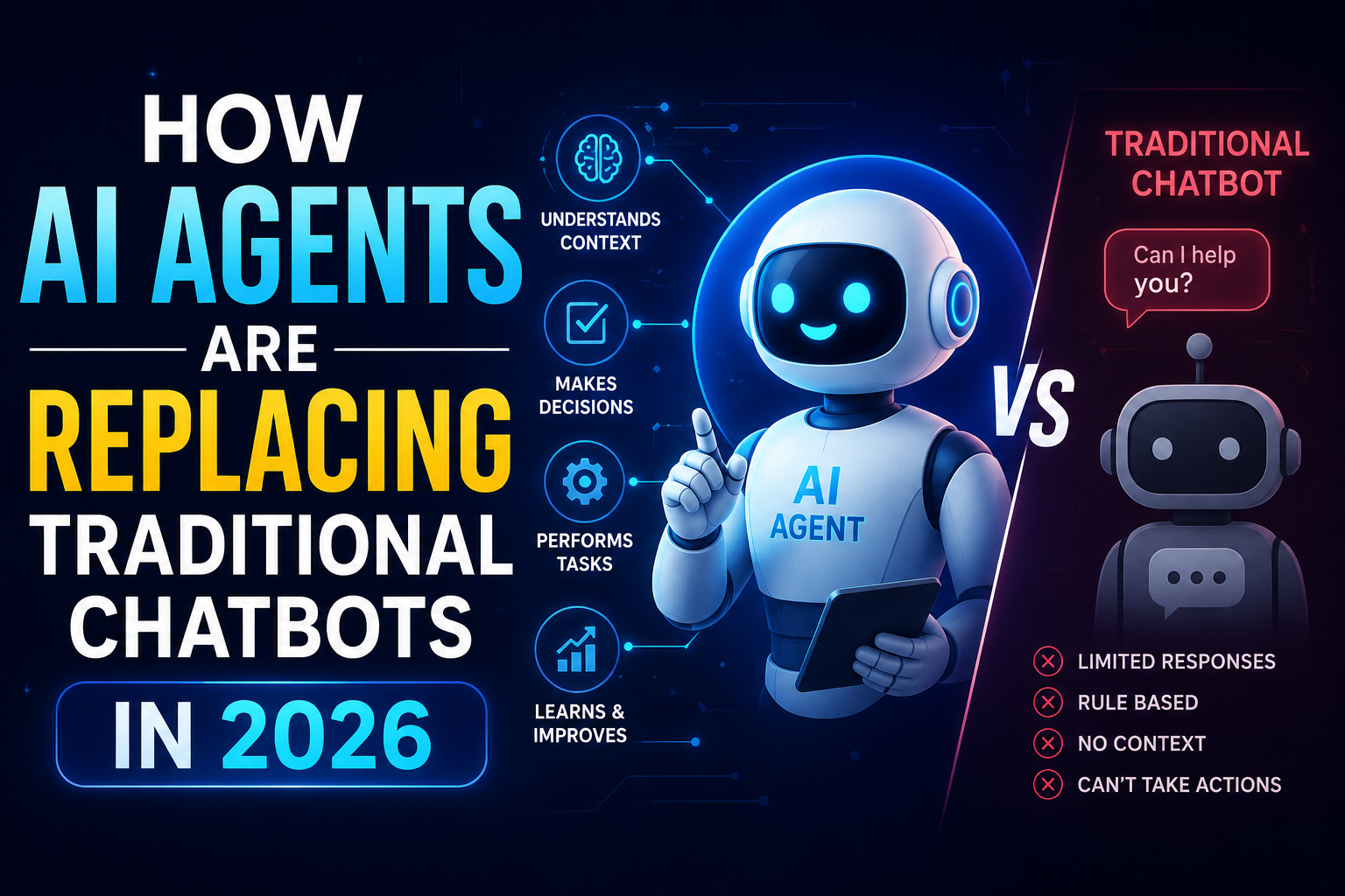 How AI Agents Are Replacing Traditional Chatbots in 2026